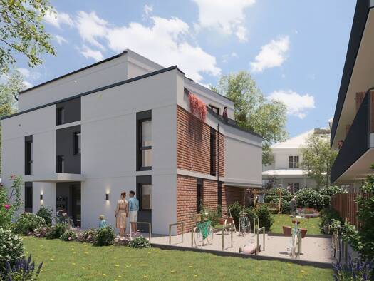 Wohnung zum Kauf - Erstbezug 616.000 € 4 Zimmer 90,3 m² 1. Geschoss Holsteiner Chaussee 196 Schnelsen Hamburg 22457