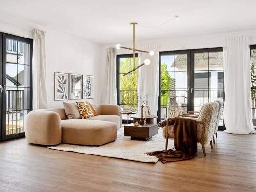 Doppelhaushälfte zur Miete - Erstbezug 2.400 € 7,5 Zimmer 200 m² 255 m² Grundstück Limesstraße 14-16 Babstadt Bad Rappenau / Babstadt 74906