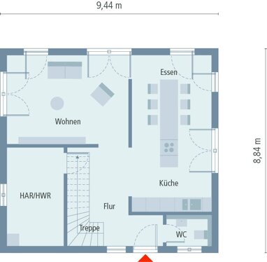 Einfamilienhaus zum Kauf 496.900 € 6 Zimmer 135,3 m² 906 m² Grundstück Neunkirchen am Potzberg 66887