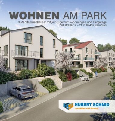 Wohnung zum Kauf Provisionsfrei 806.000 € 3 Zimmer 103,9 m² 2. Geschoss Parkstraße Haubensteig / Göhlenbach Kempten (Allgäu) 87439