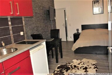 Wohnung zur Miete Wohnen auf Zeit 720 € 1 Zimmer 18 m² frei ab 01.08.2024 Hansemannplatz Aachen 52062