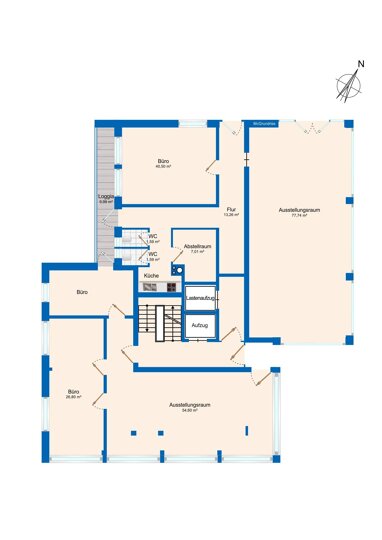 Wohn- und Geschäftshaus zum Kauf 3.750.000 € 1.560 m² 1.175 m² Grundstück Haslach Kempten 87435