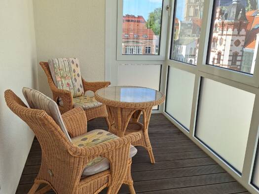 Terrassenwohnung zur Miete 1.500 € 3 Zimmer 81 m² Geschoss 4/5 frei ab sofort Stadtmitte Rostock 18055