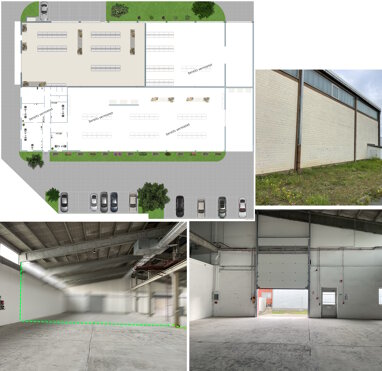 Lagerhalle zur Miete 4,50 € 500 m² Lagerfläche Industriegebiet Bayreuth 95448