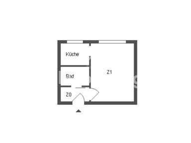 Wohnung zur Miete Tauschwohnung 235 € 1 Zimmer 25 m² 3. Geschoss Waldstadt I Potsdam 14478