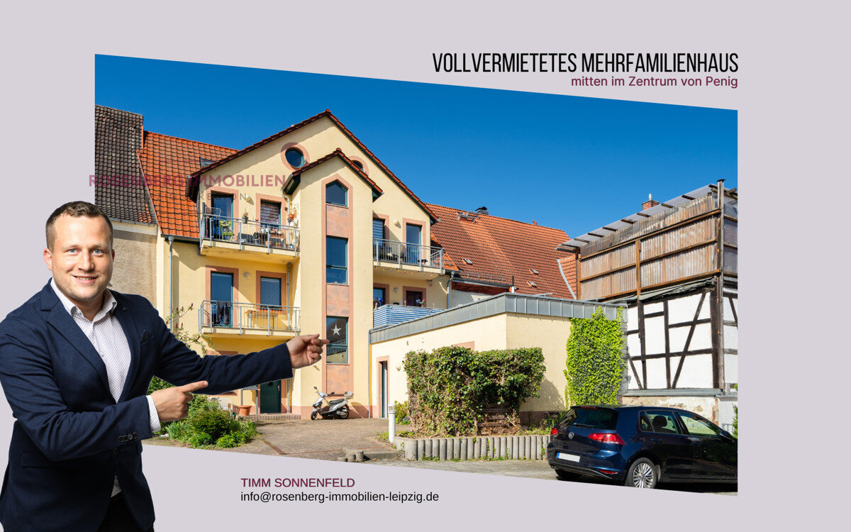 Mehrfamilienhaus zum Kauf 499.900 € 9 Zimmer 291 m²<br/>Wohnfläche 320 m²<br/>Grundstück Lutherplatz 7 Penig Penig 09322