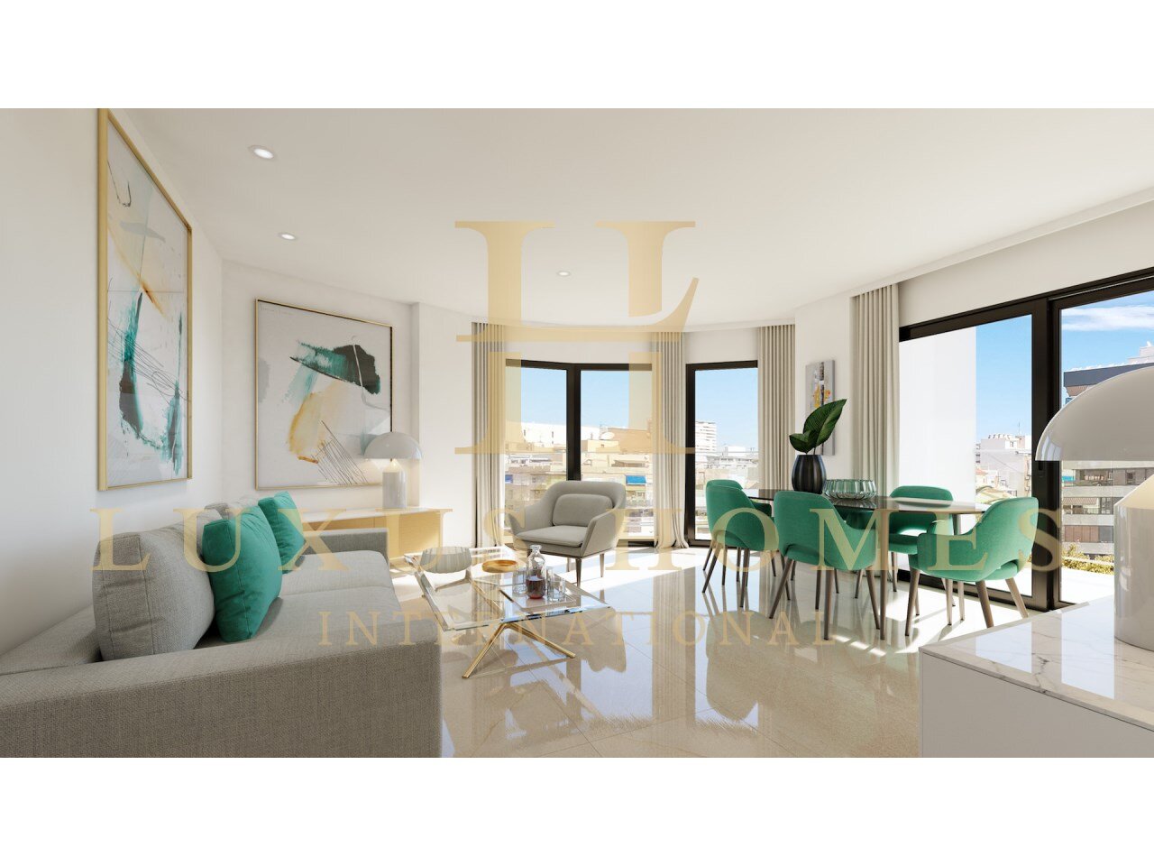 Apartment zum Kauf Provisionsfrei 215.000 € 3 Zimmer Alicante