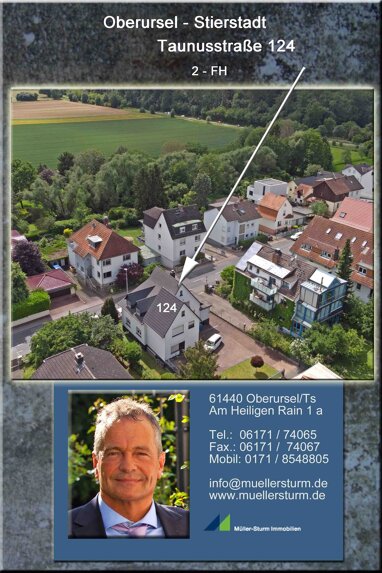 Mehrfamilienhaus zum Kauf 525.000 € 5 Zimmer 145 m² 485 m² Grundstück Stierstadt Oberursel 61440