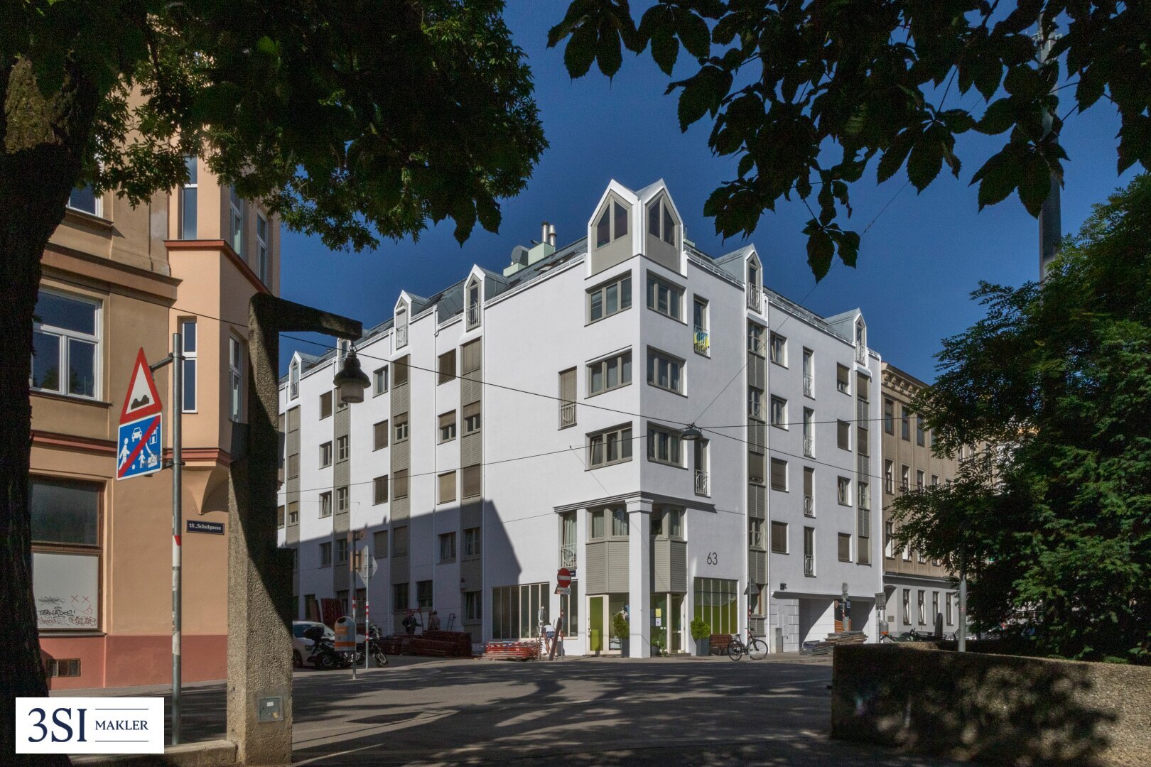 Wohnung zum Kauf 265.000 € 1 Zimmer 49,8 m²<br/>Wohnfläche 1. Stock<br/>Geschoss Schulgasse 63 Wien 1180