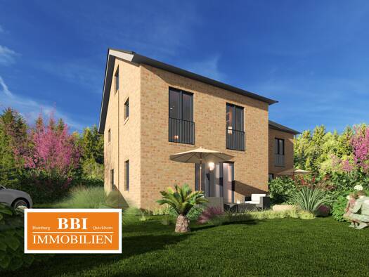 Doppelhaushälfte zum Kauf - Erstbezug 660.000 € 5 Zimmer 144 m² 674 m² Grundstück Ellerau 25479