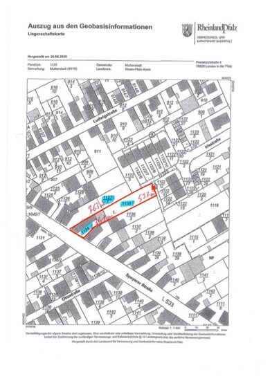 Grundstück zum Kauf 365.000 € 878 m² Grundstück Mutterstadt 67112