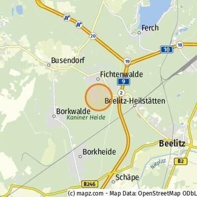 Grundstück zum Kauf 290.000 € 1.161 m² Grundstück Reesdorf Beelitz 14547