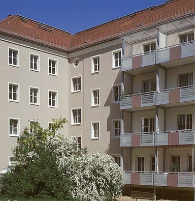 Wohnung zur Miete 407 € 2 Zimmer 51,4 m² 2. Geschoss frei ab 22.02.2025 Würzburger Str. 85 Löbtau-Süd (Frankenbergstr.) Dresden 01187