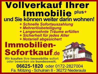 Haus zum Kauf 111 € 1 Zimmer 111 m² 111 m² Grundstück Musterstr. 1 Philippsthal Philippsthal (Werra) 36269