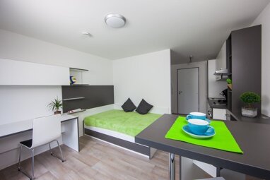 Apartment zur Miete 381 € 1 Zimmer 24 m² 1. Geschoss frei ab 15.07.2024 Am Sonnenhügel 5 Südstadt / Hardt Schwäbisch Gmünd 73525