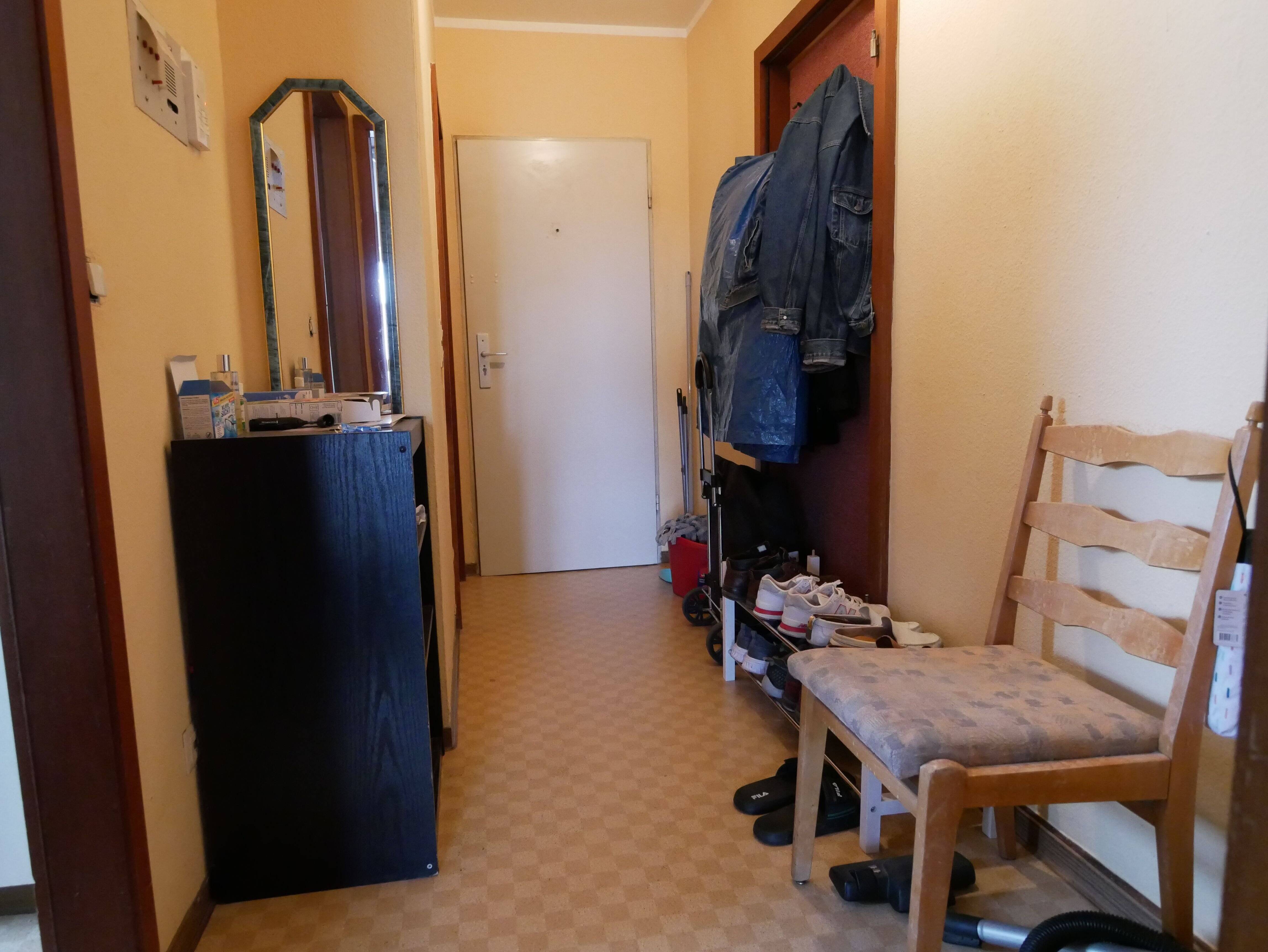 Freundliche 1-Zimmer Wohnung mit Balkon und Einbauküche