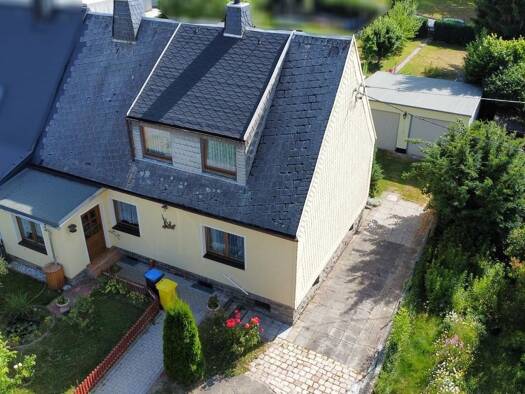Doppelhaushälfte zum Kauf 149.000 € 4 Zimmer 95,7 m² 670 m² Grundstück Annaberg Annaberg-Buchholz 09456