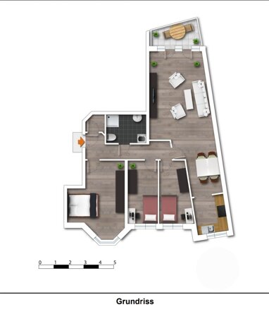 Apartment zur Miete 950 € 4 Zimmer 84 m² 1. Geschoss Theodor billroth Straße 101 Kattenturm Bremen 28277