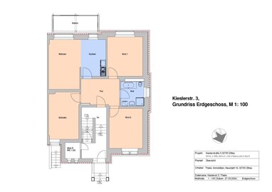 Wohnung zur Miete 800 € 4 Zimmer 103 m² Erdgeschoss Kieslerstraße 3 Zittau Zittau 02763