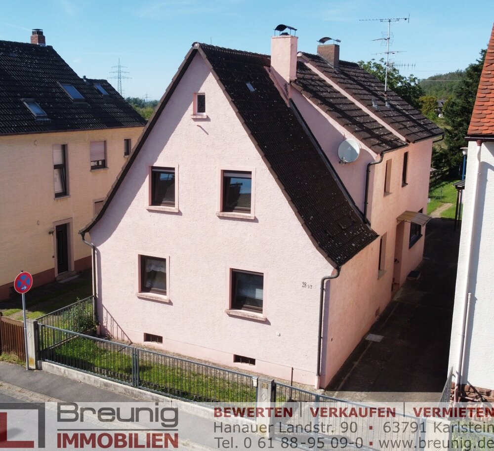 Einfamilienhaus zum Kauf 329.000 € 7 Zimmer 149 m²<br/>Wohnfläche 988 m²<br/>Grundstück Großwelzheim Karlstein am Main / Großwelzheim 63791