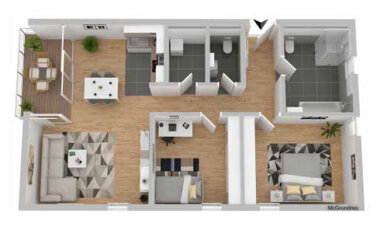 Wohnung zum Kauf 311.325 € 3 Zimmer 87,3 m² Erdgeschoss Mitterteich Mitterteich 95666