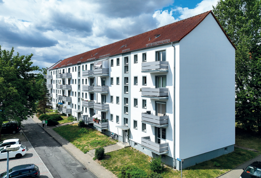 Wohnung zur Miete 375 € 2 Zimmer 50 m²<br/>Wohnfläche 3. Stock<br/>Geschoss Ab sofort<br/>Verfügbarkeit Lessingstraße 5 Wolfen Bitterfeld-Wolfen 06766