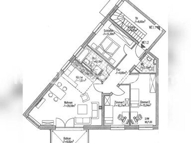 Wohnung zur Miete Tauschwohnung 950 € 4 Zimmer 98 m² EG Bornim Potsdam 14469