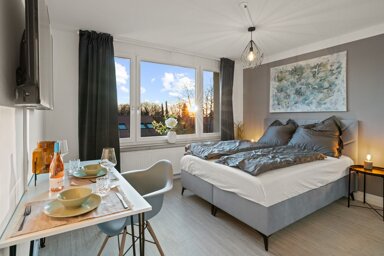 Wohnung zur Miete Wohnen auf Zeit 1.290 € 1 Zimmer 25 m² frei ab 16.10.2024 Albrechtstraße Friedrichshafen - West 3 Friedrichshafen 88045