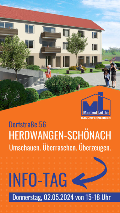 Wohnung zum Kauf Provisionsfrei 438.800 € 4,5 Zimmer 97,7 m² Herdwangen Herdwangen-Schönach 88634