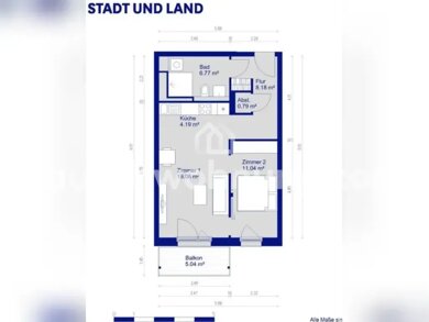 Wohnung zur Miete nur mit Wohnberechtigungsschein Tauschwohnung 339 € 2 Zimmer 52 m² 3. Geschoss Altglienicke Berlin 12524