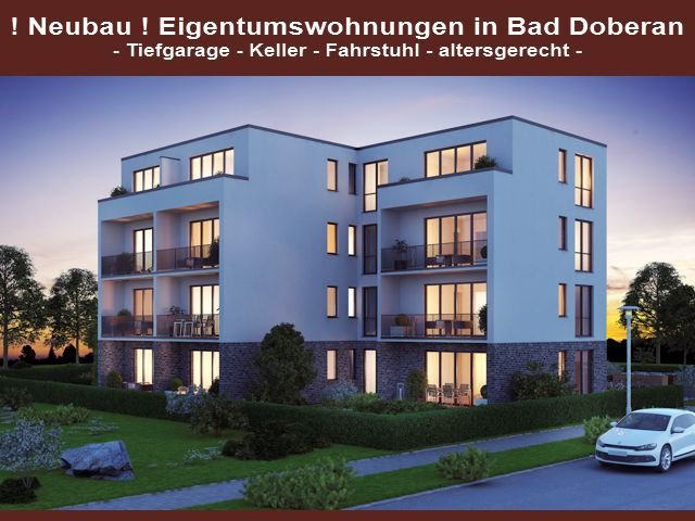 Wohnung zum Kauf provisionsfrei 329.000 € 3 Zimmer 85 m²<br/>Wohnfläche 1.<br/>Geschoss Eikboomstraße 19 Bad Doberan Bad Doberan 18209