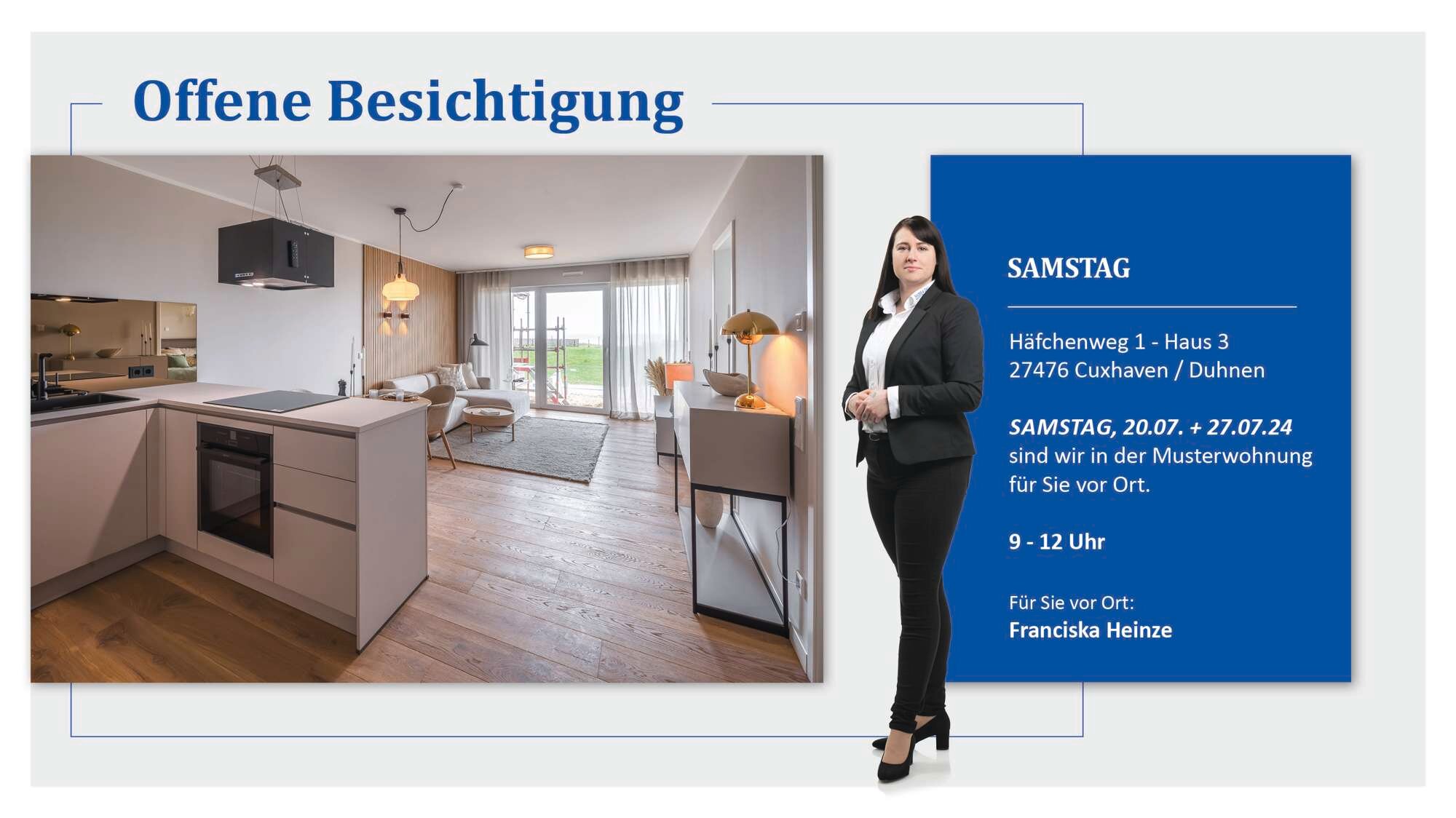 Wohnung zum Kauf 636.300 € 3 Zimmer 91 m²<br/>Wohnfläche Duhnen Cuxhaven / Duhnen 27476