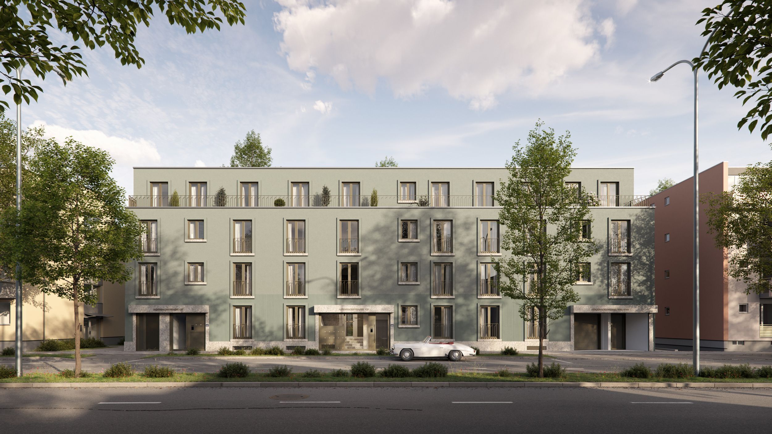 Wohnung zum Kauf 965.000 € 3 Zimmer 85,7 m²<br/>Wohnfläche 2. Stock<br/>Geschoss Aidenbachstraße 127-129 Solln München 81479
