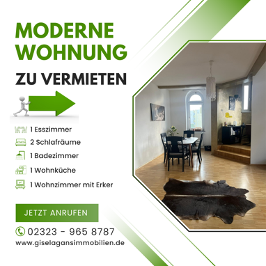 Wohnung zur Miete 780 € 4,5 Zimmer 127 m² 3. Geschoss Bahnhofstraße 62 Herne - Zentrum Herne 44623
