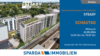 Wohnung zum Kauf Provisionsfrei 367.000 € 2 Zimmer 57,7 m² Randstraße 105 Stellingen Hamburg-Stellingen 22525