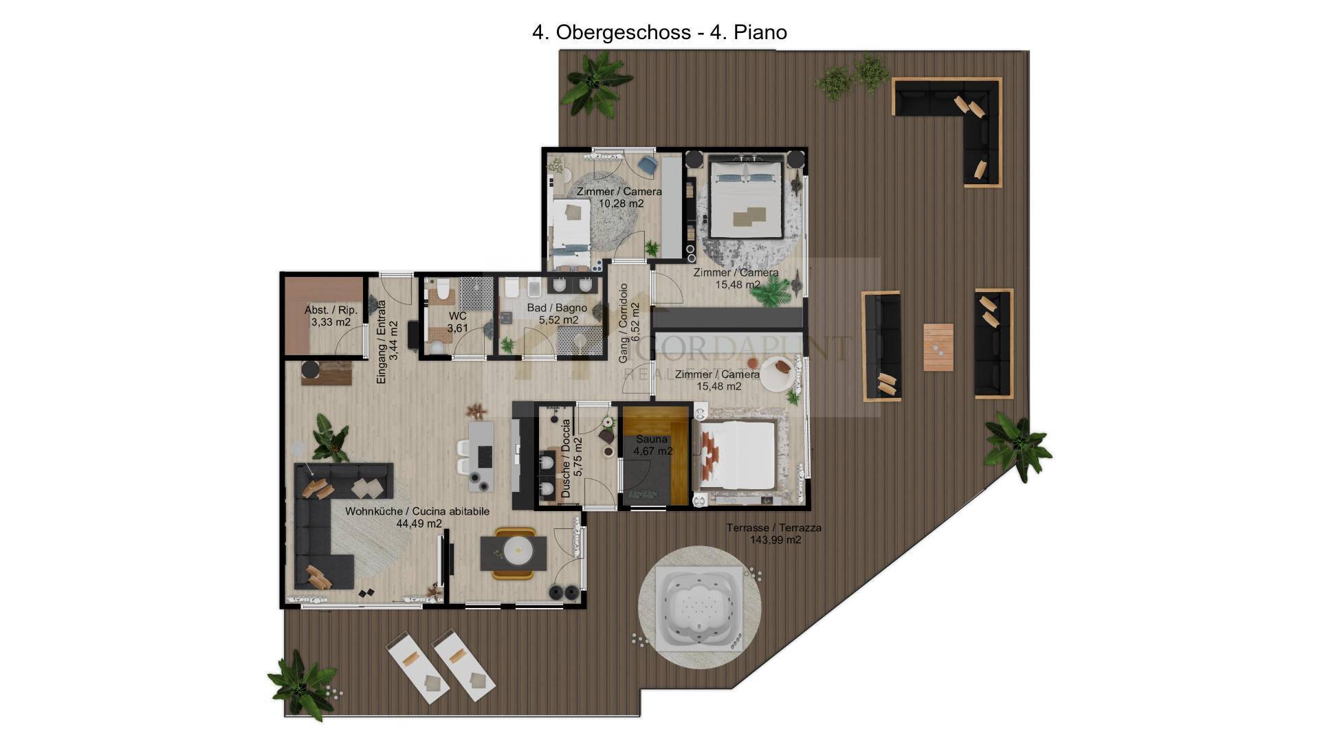 Wohnung zum Kauf 1.600.000 € 4 Zimmer 189 m²<br/>Wohnfläche 5. Stock<br/>Geschoss Welschnofen 39056