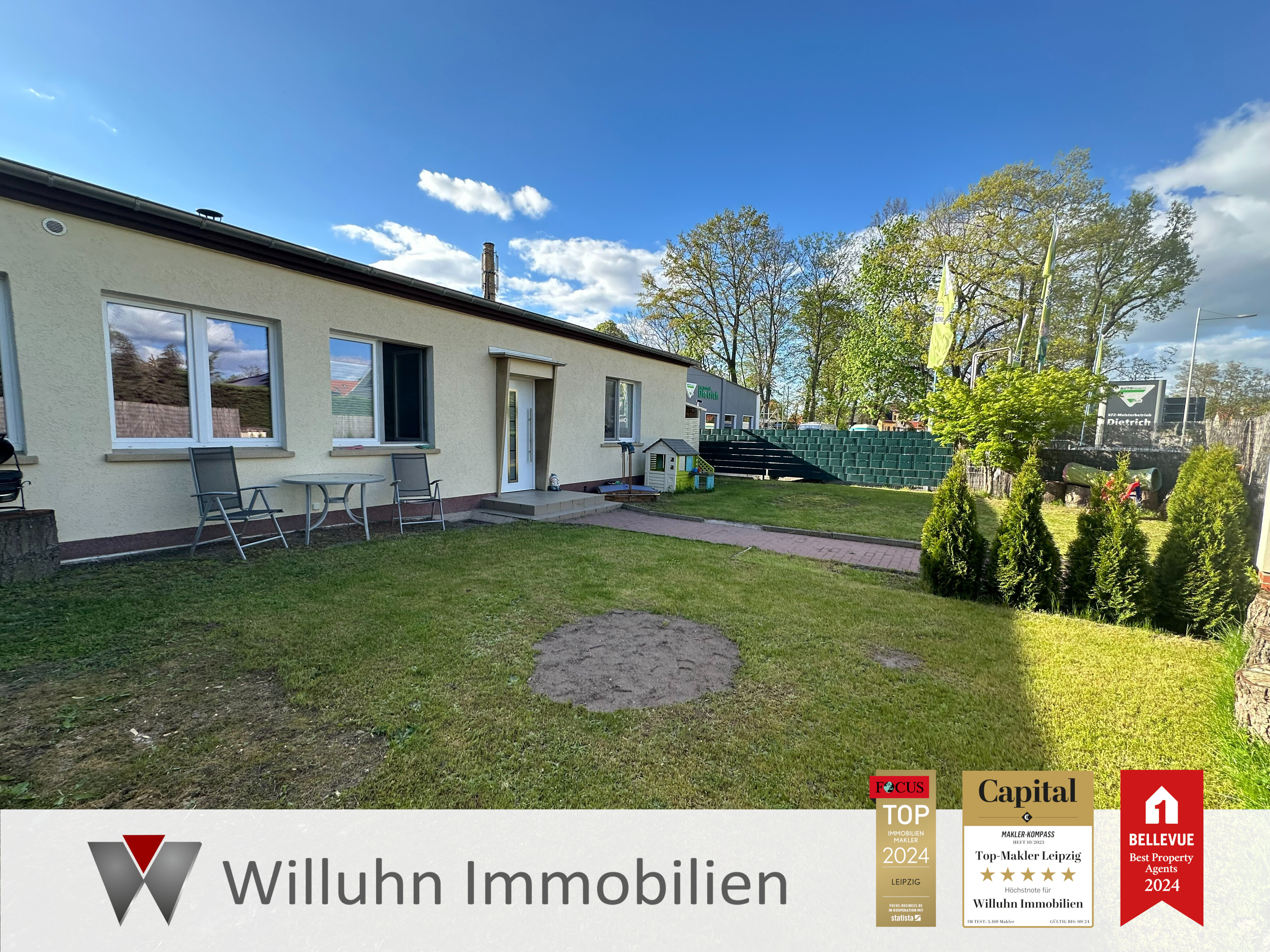 Einfamilienhaus zum Kauf 395.000 € 8 Zimmer 236 m²<br/>Wohnfläche 860 m²<br/>Grundstück Holzhausen Leipzig 04288