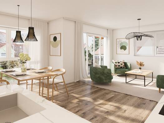 Wohnung zum Kauf provisionsfrei 333.000 € 3,5 Zimmer 84,9 m² Obere Dorfstraße 3 Dormettingen 72358