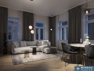 Wohnung zum Kauf 1.045.000 € 3 Zimmer 94,2 m² 2. Geschoss Kettenbrückengasse Wien 1050