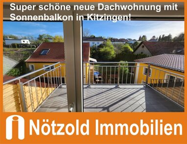 Wohnung zur Miete 765 € 2,5 Zimmer 59 m² 2. Geschoss Kitzingen Kitzingen 97318