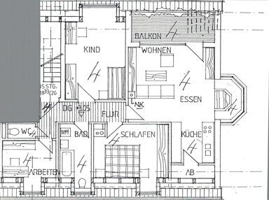 Wohnung zur Miete 950 € 4 Zimmer 91,7 m² 1. Geschoss Schalkhaußerstraße 28 Reichelsdorf Nürnberg 90453