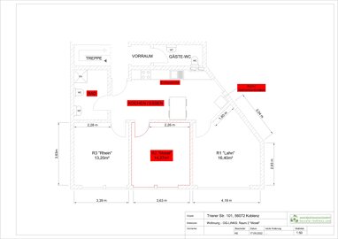 WG-Zimmer zur Miete 420 € 14,3 m² 1. Geschoss Trierer Str. 101 Metternich 5 Koblenz 56072