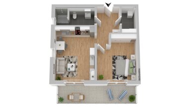 Wohnung zum Kauf 365.788,01 € 2 Zimmer 64,9 m² 2. Geschoss Hammerweg Weiden 92637