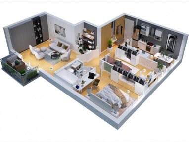 Wohnung zum Kauf 119.000 € 3,5 Zimmer 69 m² Westenfeld Bochum 44867