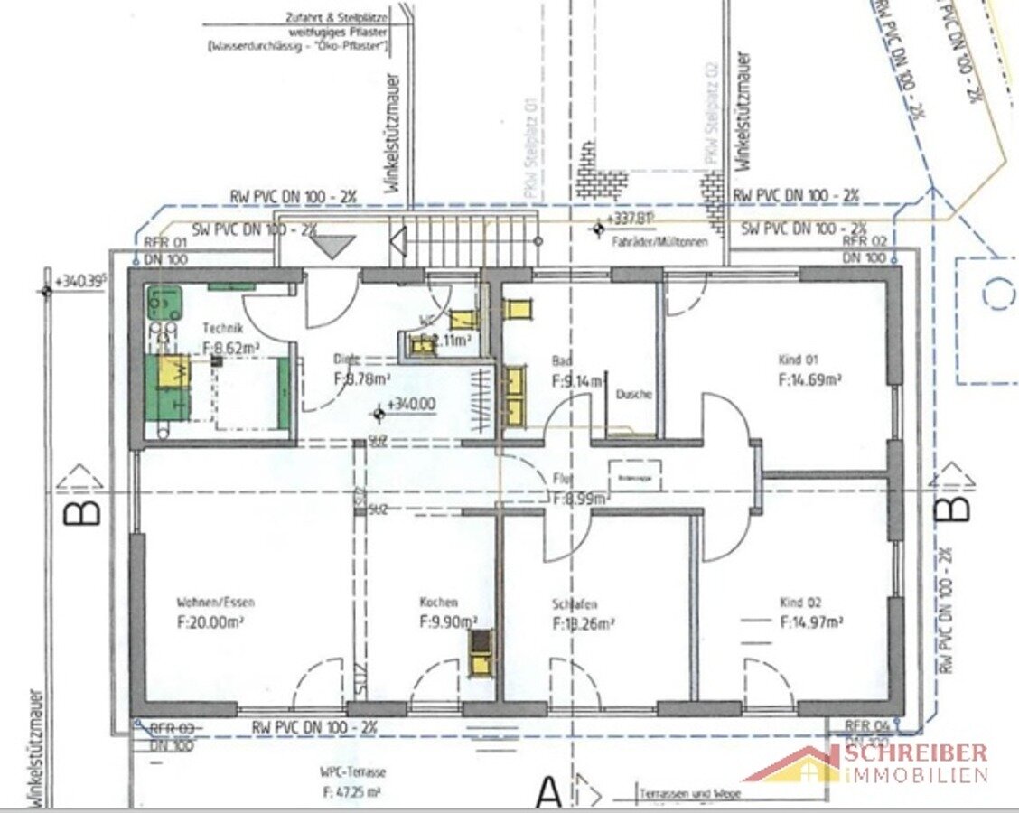 Bungalow zum Kauf 349.000 € 4 Zimmer 101 m²<br/>Wohnfläche 563 m²<br/>Grundstück Bad Laasphe Bad Laasphe 57334