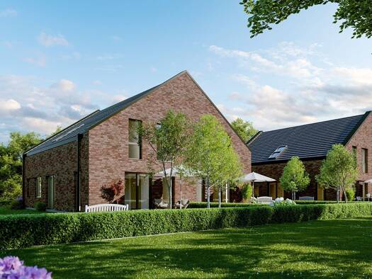 Doppelhaushälfte zum Kauf provisionsfrei 545.500 € 4 Zimmer 120 m² 379 m² Grundstück Wiemerskamper Weg 70 Wiemerskamp Tangstedt 22889