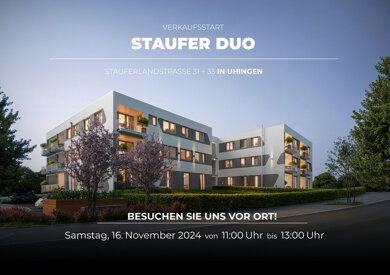 Wohnung zum Kauf 419.000 € 3 Zimmer 72,8 m² Uhingen Uhingen 73066