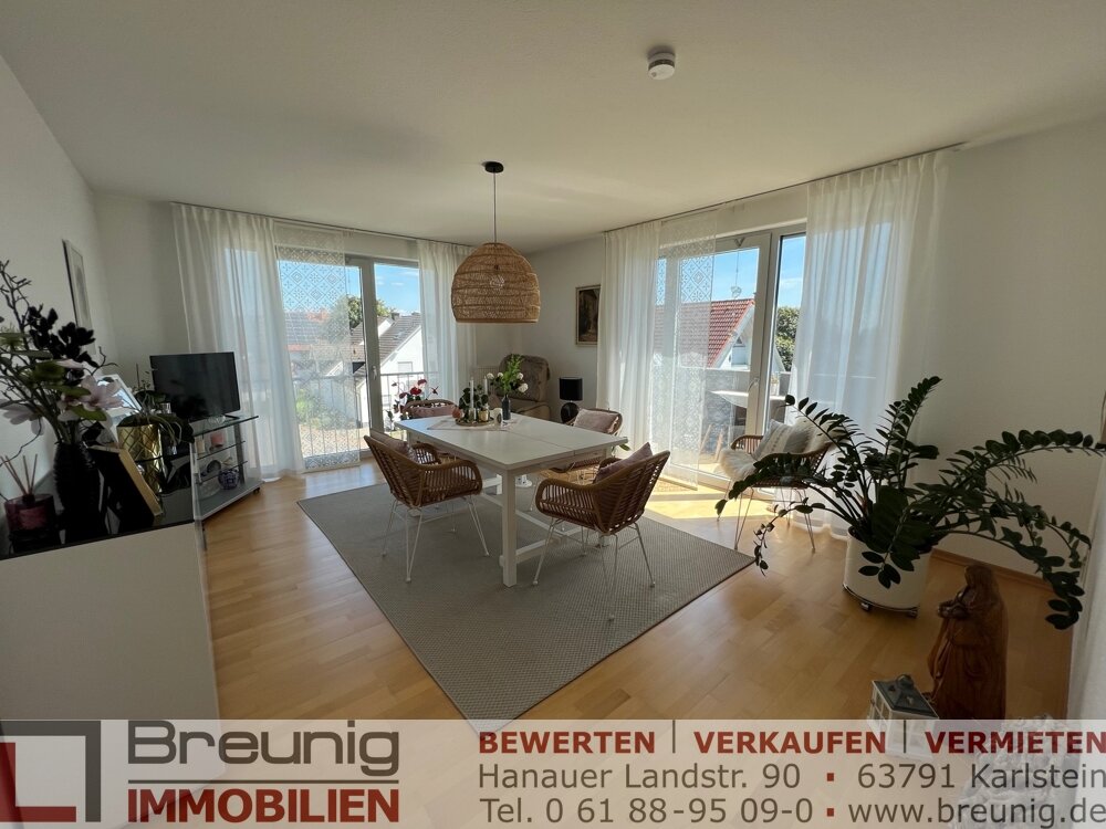 Wohnung zur Miete 1.190 € 3 Zimmer 99 m²<br/>Wohnfläche ab sofort<br/>Verfügbarkeit Kahl am Main 63796