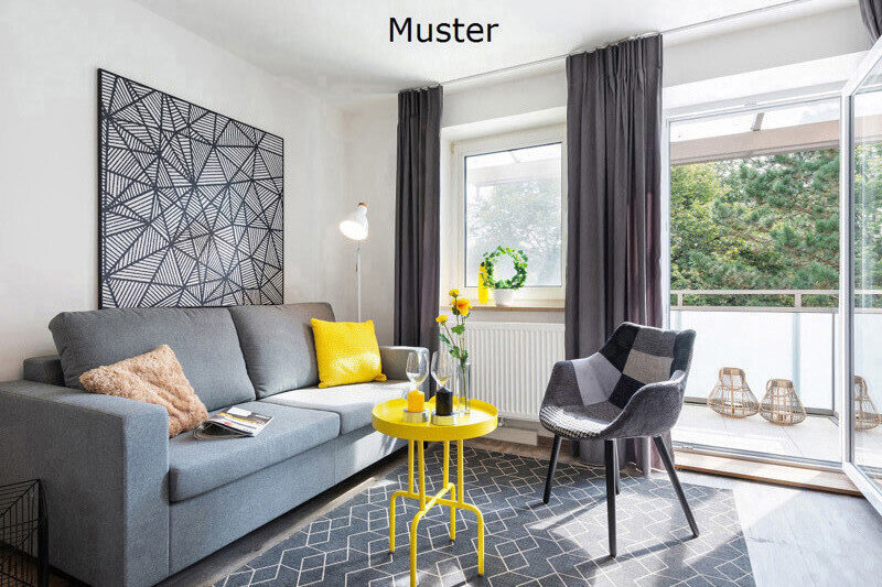 Wohnung zur Miete 417,60 € 1 Zimmer 48 m²<br/>Wohnfläche 1. Stock<br/>Geschoss Zwinglistr. 10 Nordviertel Essen 45141