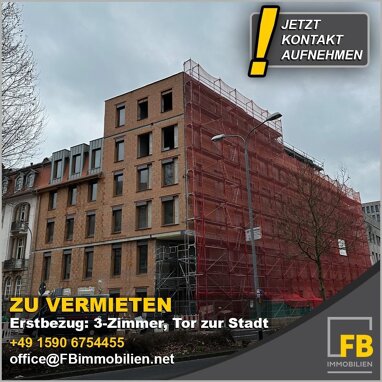 Wohnung zur Miete 1.156 € 3 Zimmer 92,5 m² 3. Geschoss Dalbergstraße 1 Innenstadt Fulda 36037